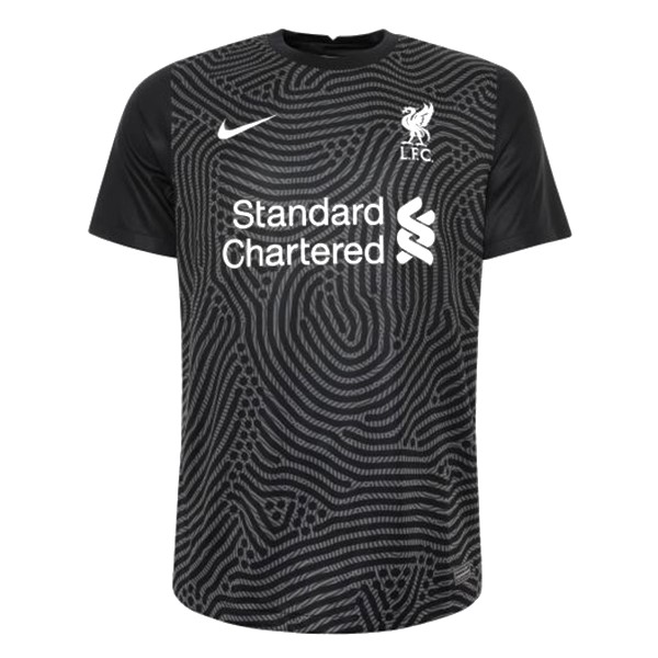 Tailandia Camiseta Liverpool Primera Equipación Portero 2020-2021 Negro